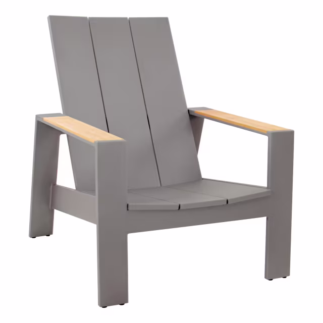 POVL Outdoor Trio Aluminum Adirondack Chair