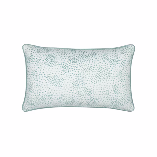 Elaine Smith 20'' x 12'' Speckle Surf Sunbrella Outdoor Pillow