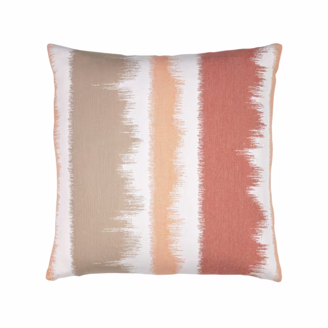 Elaine Smith 20" x 20" Murmur Clay Sunbrella Outdoor Pillow
