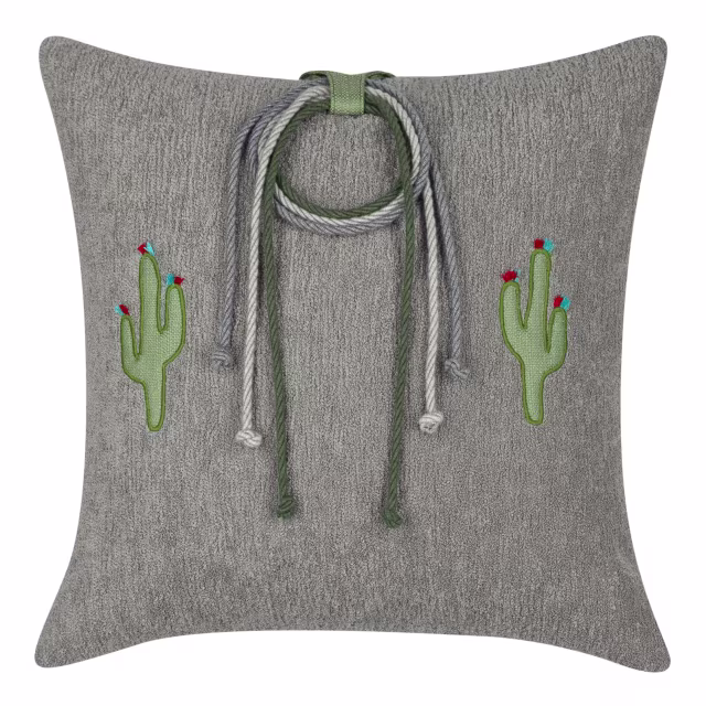 Elaine Smith 20" x 20" Desert Bloom Sunbrella Outdoor Pillow