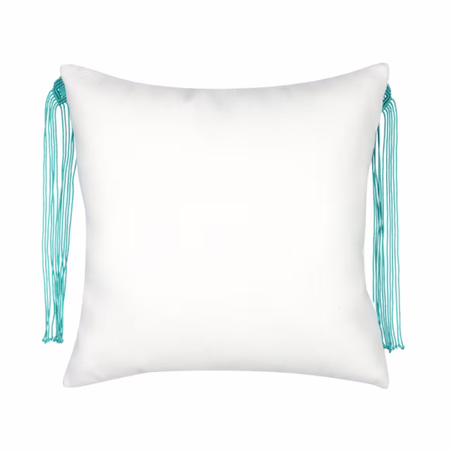 Elaine Smith 20" x 20" Lucky Rose Sunbrella Outdoor Pillow