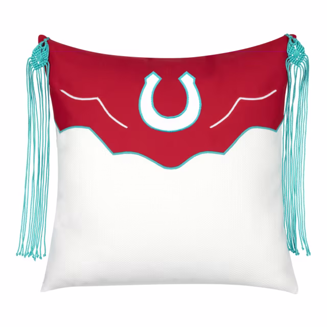 Elaine Smith 20" x 20" Lucky Rose Sunbrella Outdoor Pillow