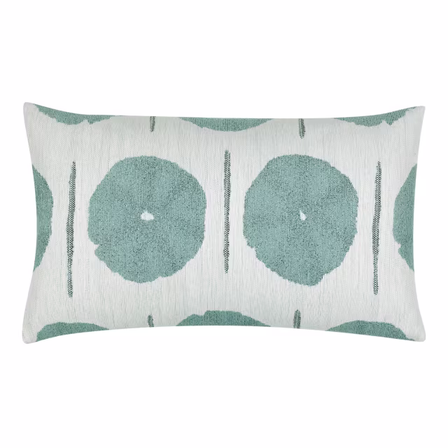 Elaine Smith 20'' x 12'' Solstice Mist Sunbrella Outdoor Pillow