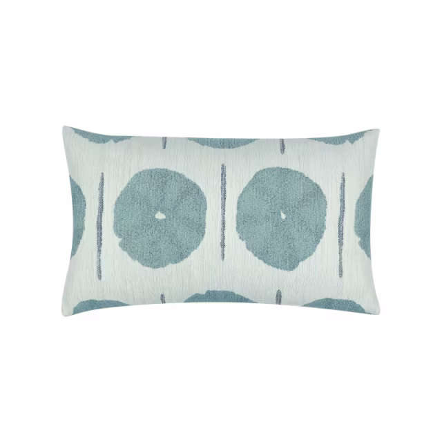 Elaine Smith 20'' x 12'' Solstice Mist Sunbrella Outdoor Pillow