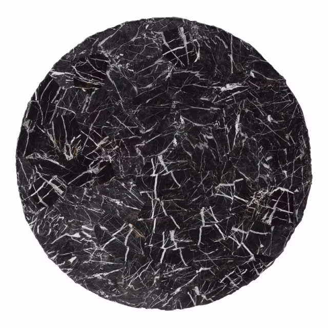 Bernhardt Exteriors Tambora 38" Stone Round Cocktail Table