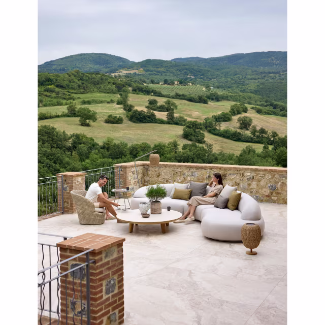 Cane-line Mellow 5-Piece Conversational Outdoor Lounging Set