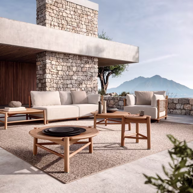 Gloster Salina Teak Square Coffee Table