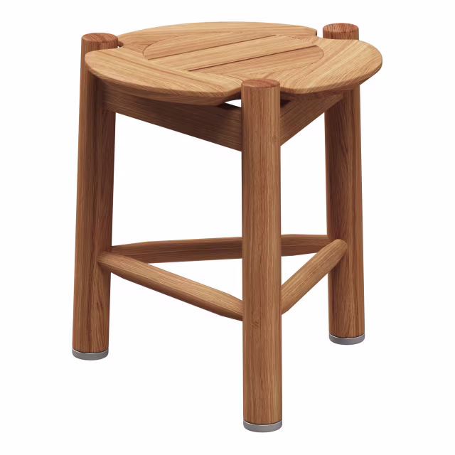Gloster Salina Teak Round Side Table
