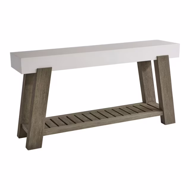 Bernhardt Exteriors Rochelle 68" Concrete Console Table Protective Cover