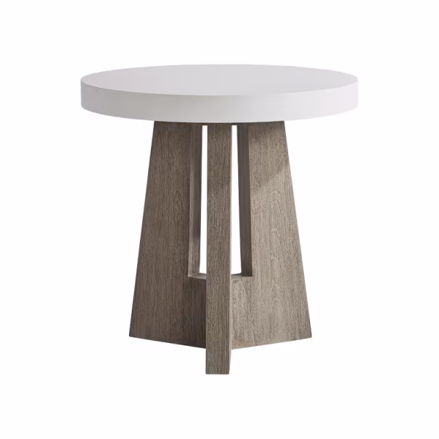 Bernhardt Exteriors Rochelle 24" Concrete Round Side Table Protective Cover