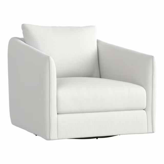 Bernhardt Exteriors Solana Upholstered Swivel Lounge Chair Protective Cover