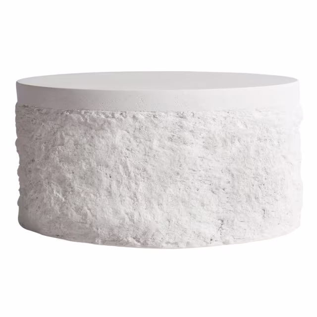 Bernhardt Exteriors Pismo 38.5" Stonecast Round Cocktail Table Protective Cover