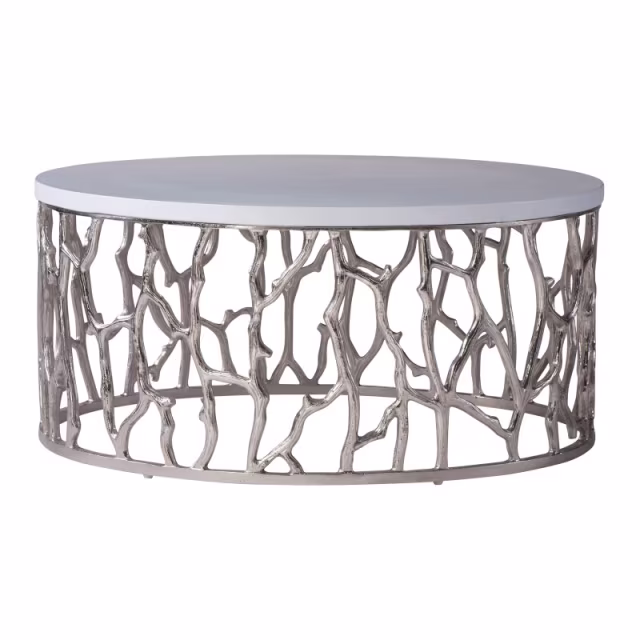 Bernhardt Exteriors Milos 40" Concrete Round Cocktail Table Protective Cover