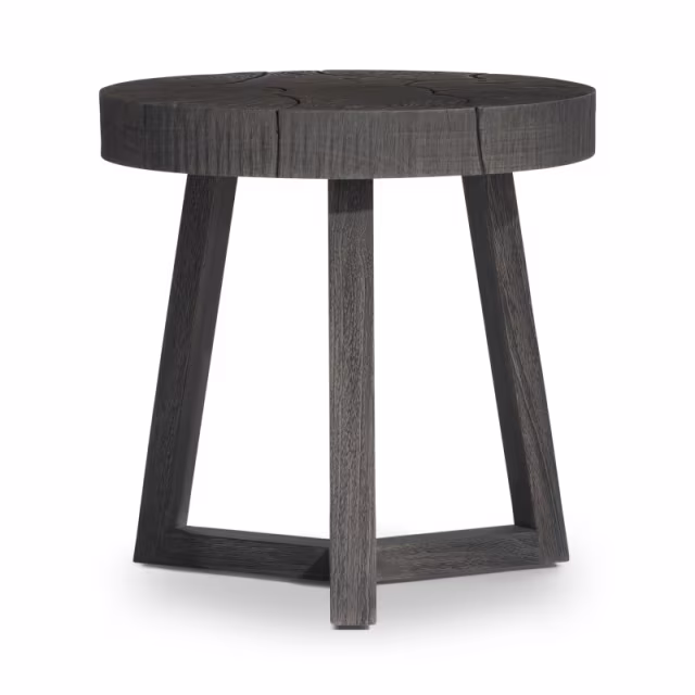 Bernhardt Exteriors Kaya 22" Teak Round Side Table Protective Cover