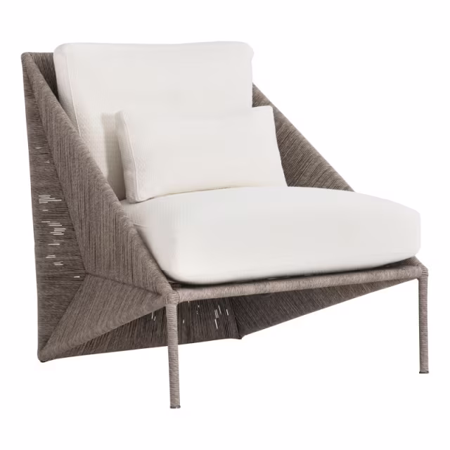 Bernhardt Exteriors Origami Wicker Lounge Chair Protective Cover