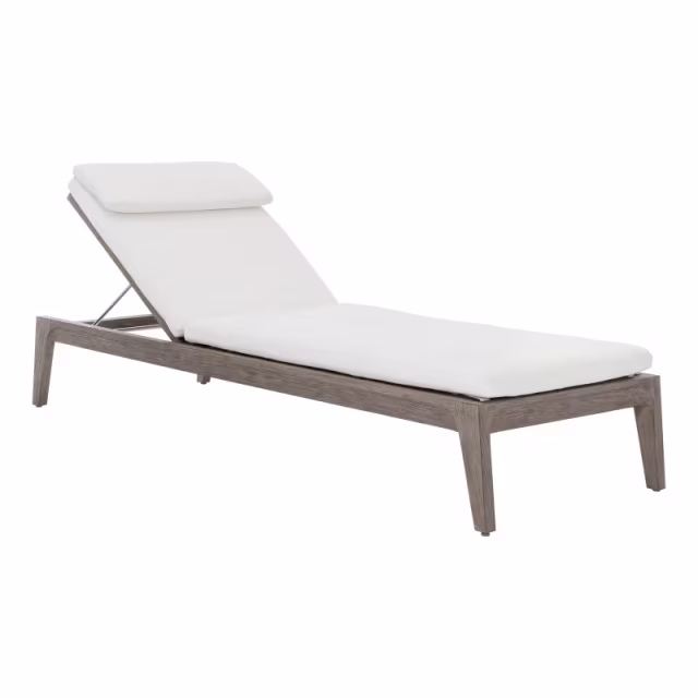 Bernhardt Exteriors Ibiza Teak Chaise Lounge Protective Cover