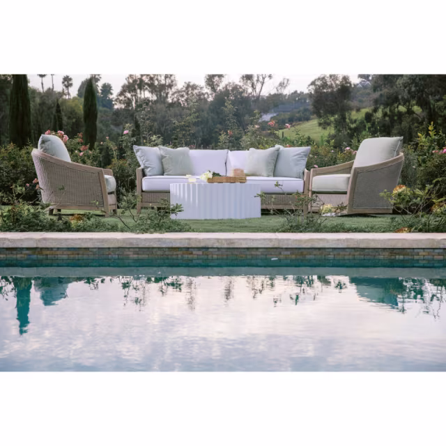 Sunset West Cambria Teak Club Chair