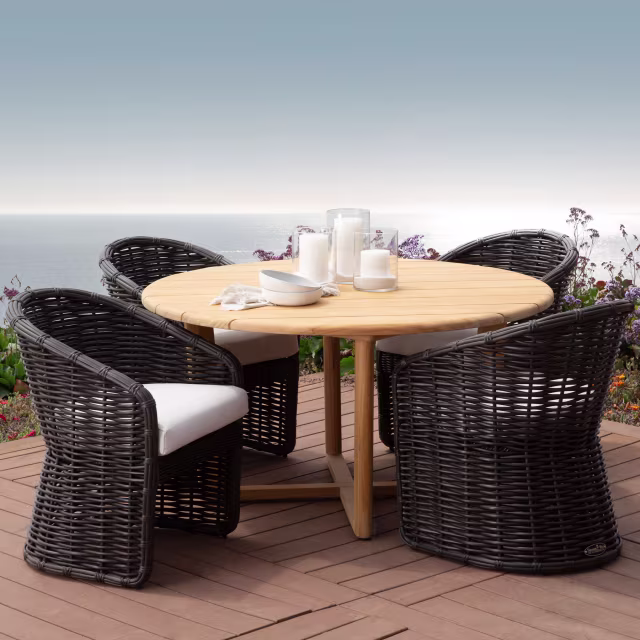 Sunset West Cabo Wicker Dining Chair