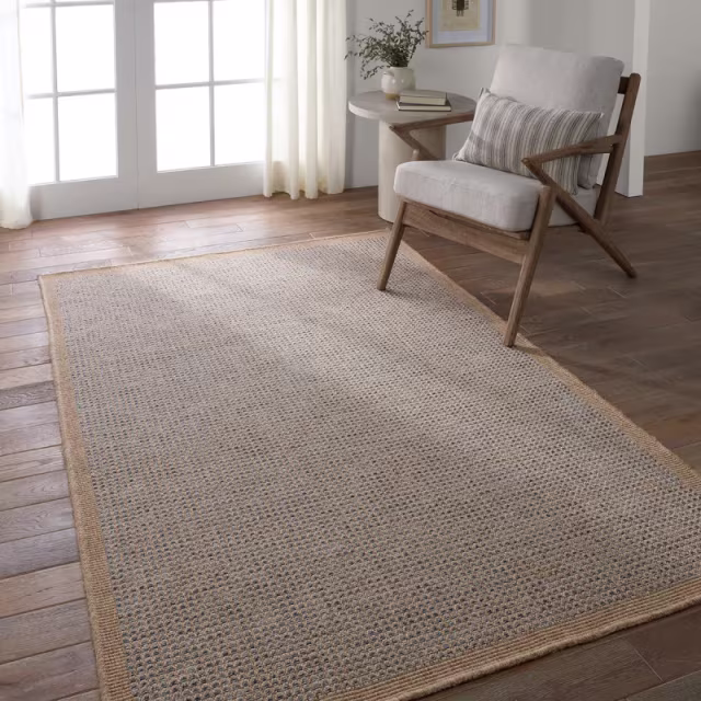 Jaipur Living Nambe Kidal Brown/Blue Indoor/Outdoor Rug