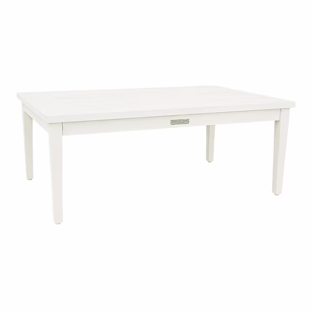 Kingsley Bate Tribeca 38" Aluminum Rectangular Coffee Table