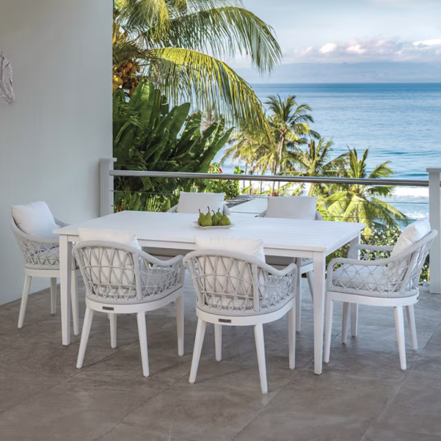 Kingsley Bate Nevis Rope Dining Armchair