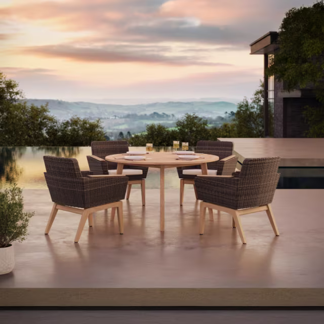 Jensen Outdoor Inception Woven Dining Armchair