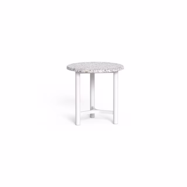 Talenti Oliver 18" Terrazzo Round Side Table