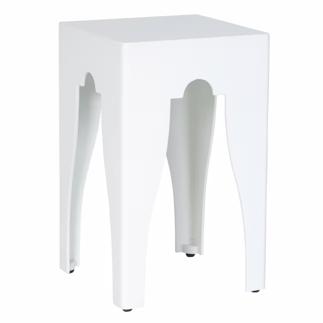 Lane Venture Lyra 12" Aluminum Square Accent Table