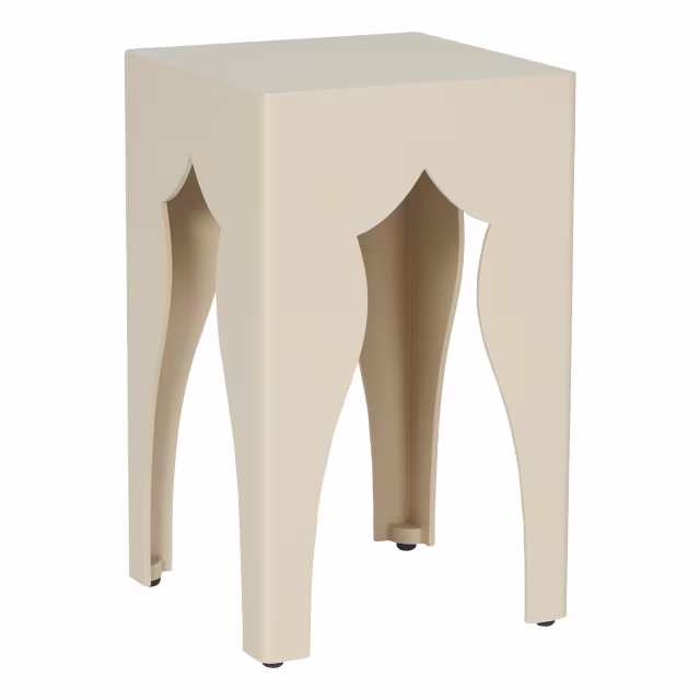 Lane Venture Quinn 12" Aluminum Square Accent Table
