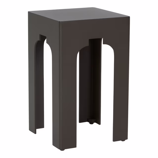 Lane Venture Harper 12" Aluminum Square Accent Table
