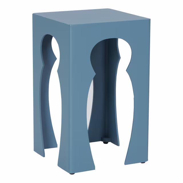 Lane Venture Suri 12" Aluminum Square Accent Table