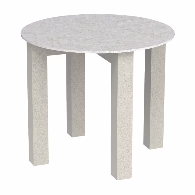 Lane Venture Jasper 24" Composite Stone Round End Table