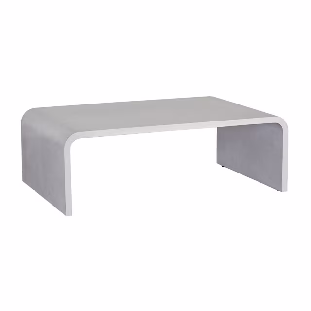 Lane Venture Lilly 48" Aluminum Waterfall Cocktail Table