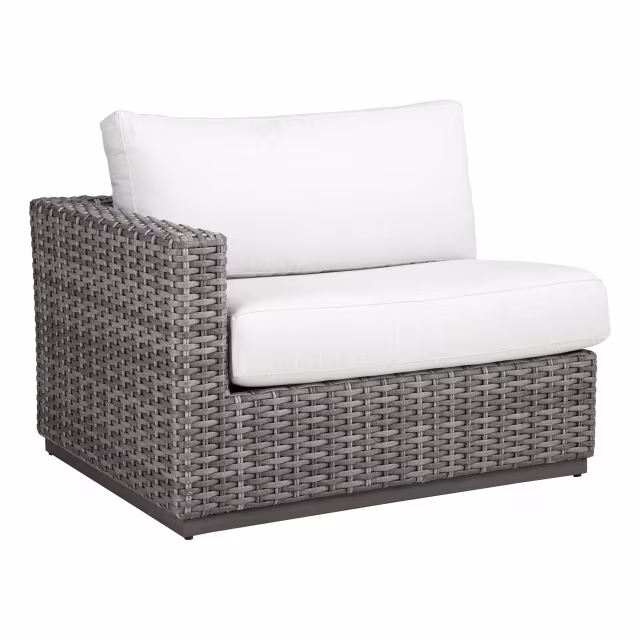 Lane Venture Hyannis Wicker Left Arm Outdoor Sectional Unit