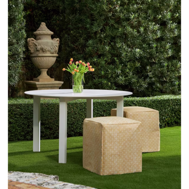 Lane Venture Jasper 42" Composite Stone Round Dining Table
