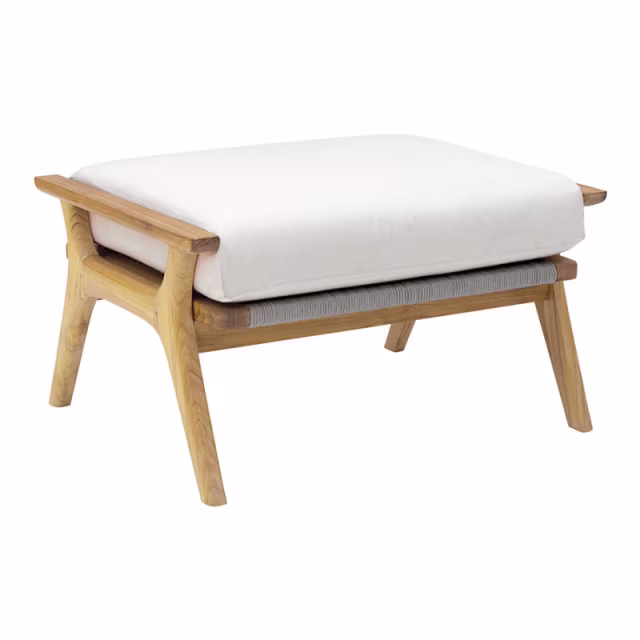 Kingsley Bate Soho Rope Ottoman Protective Cover