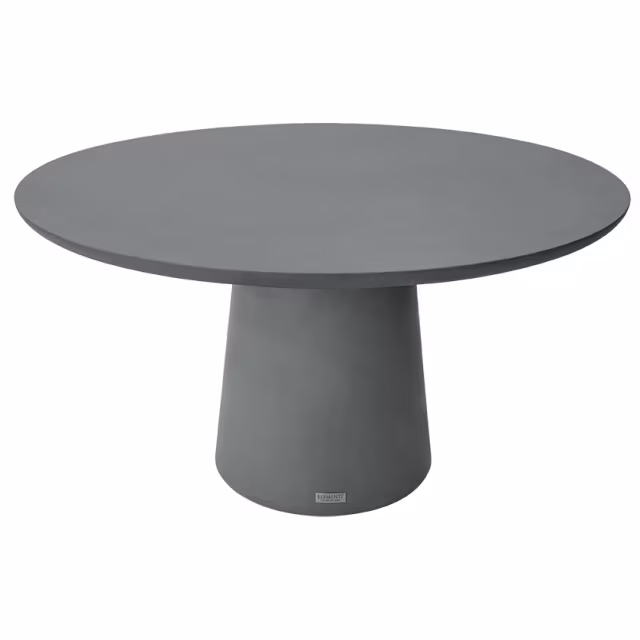 Elementi Home Rio 60" GFRC Round Dining Table