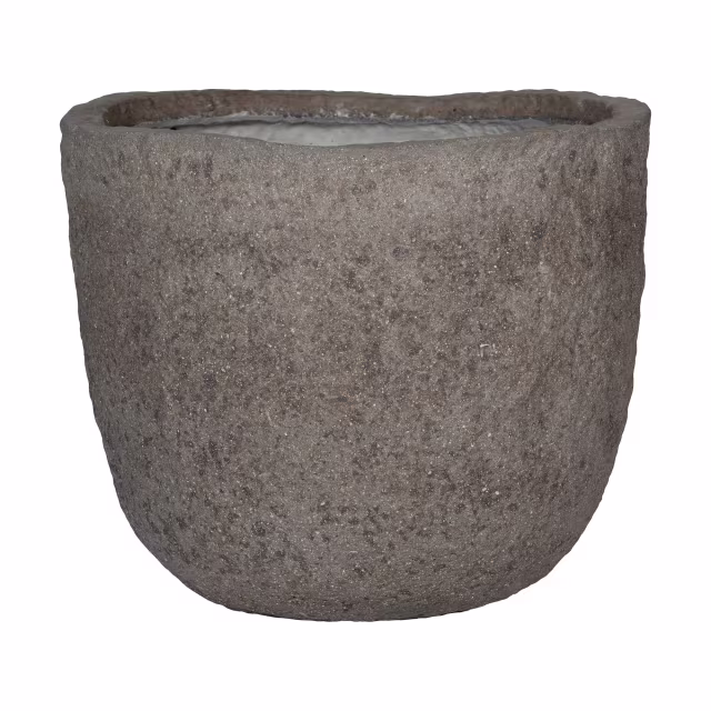 Pottery Pots Mountain 16.5" Mt. Russell Round Ficonstone Planter Pot