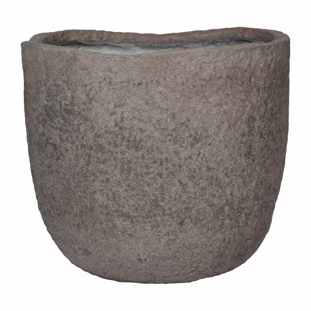 Pottery Pots Mountain 20" Mt. Russell Round Ficonstone Planter Pot