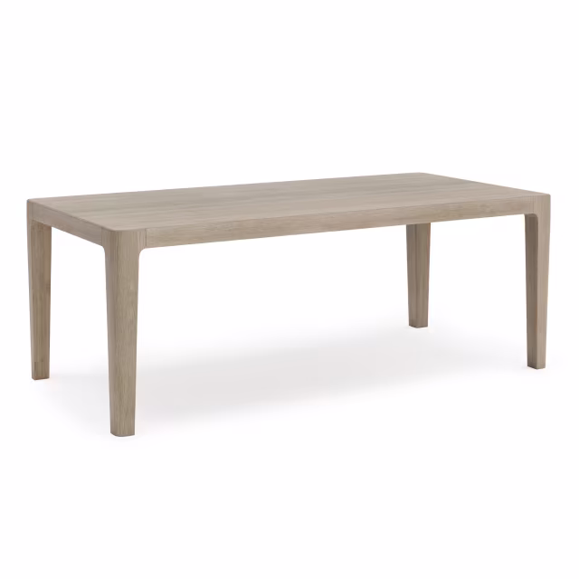 Bernhardt Exteriors Edenton 79" Teak Rectangular Dining Table
