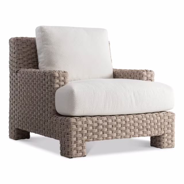 Bernhardt Exteriors Trieste Woven Lounge Chair