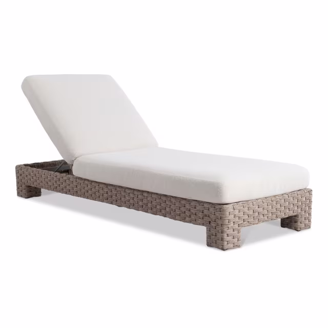 Bernhardt Exteriors Trieste Woven Chaise Lounge