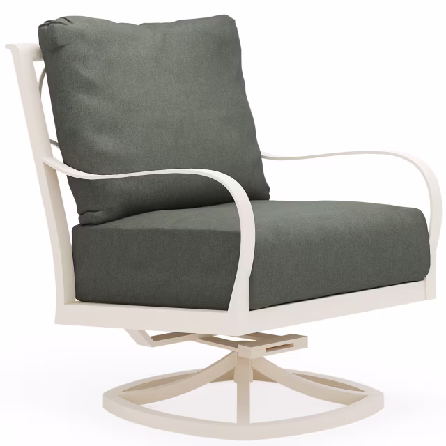 Woodard Scala Aluminum Swivel Lounge Chair