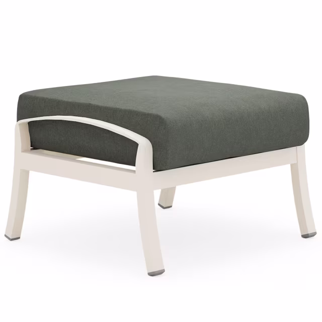 Woodard Scala Aluminum Ottoman