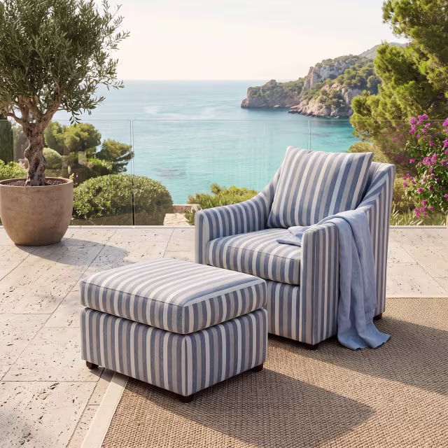 Lane Venture Fielding Upholstered Ottoman