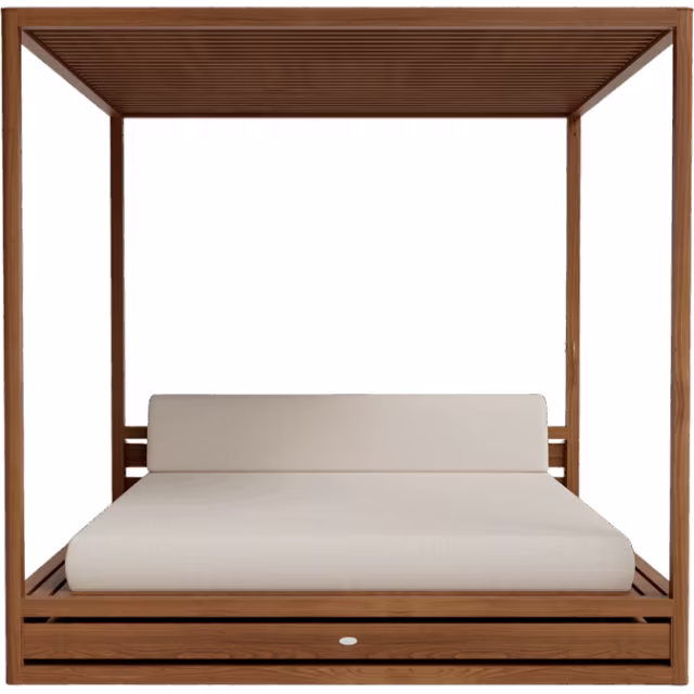 Tuuci Lulu Aluminum Daybed Cabana