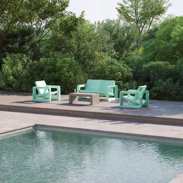 Tupelo Goods Deck Loveseat