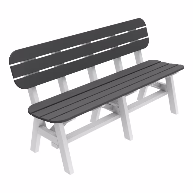 Seaside Casual Portsmouth 60" Recycled Polymer Bench