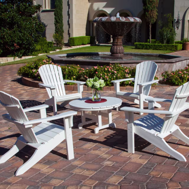 Polywood 36" Round Conversation Table