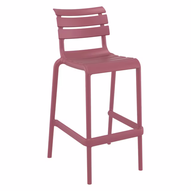 Compamia Helen Stacking Resin Bar Side Chair - Set of 2